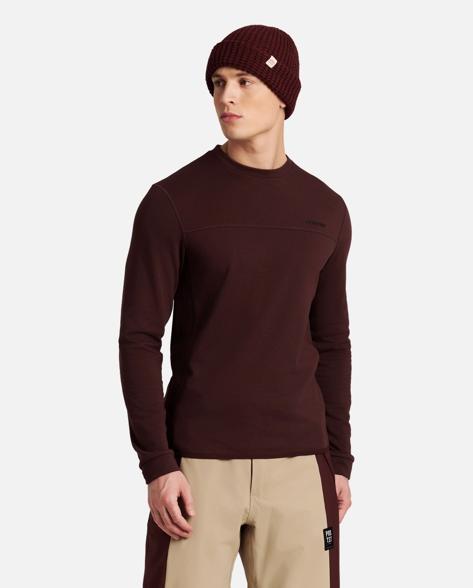 Protest Camiseta térmica de hombre Montana Negro