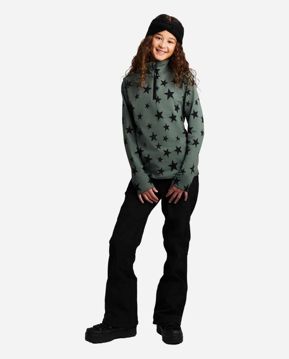 Imagen 3 de Forro polar de esquí de niño Topsy JR 1/4 zip Protest - Verde Verde