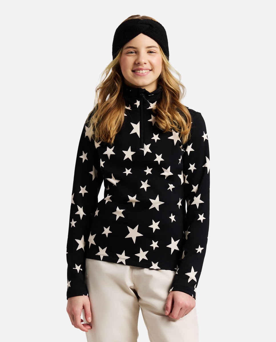 Protest Forro polar de esquí de niño Topsy JR 1/4 zip Morado