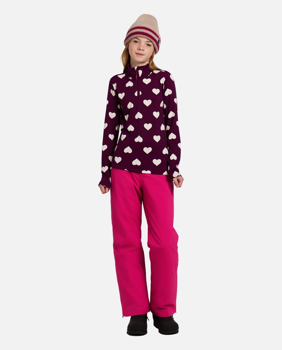 Imagen 3 de Forro polar de esquí de niño Topsy JR 1/4 zip Protest - Morado Morado