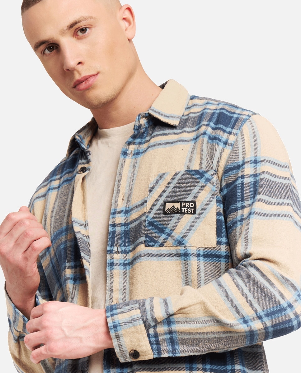 Camisa de esquí de hombre Master Protest - Azul Azul-6