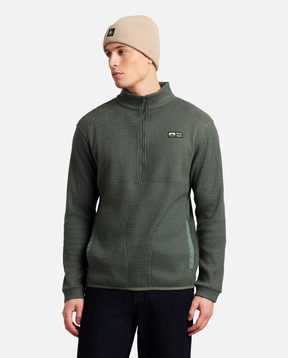 Protest Camiseta térmica de hombre Alive outdoor Verde