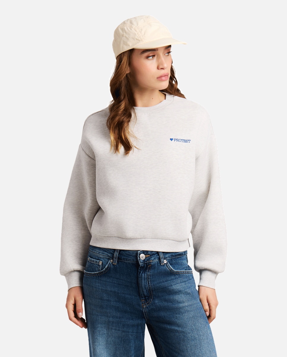 Protest Jersey de mujer Harty Blanco