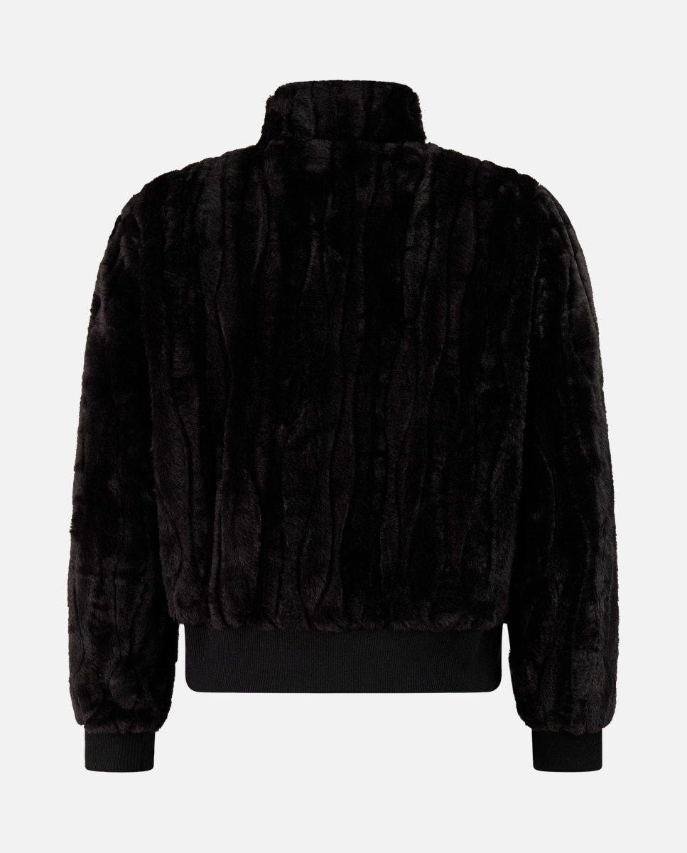 Sudadera de mujer Flowy outdoor full zip Protest - Negro Negro-7