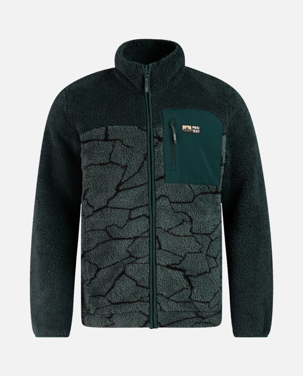 Camiseta térmica de hombre Legacy outdoor full zip Protest - Verde Verde-8
