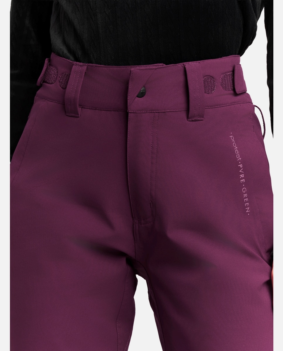 Pantalón de esquí de mujer CARMACKOS Protest - Morado Morado-7