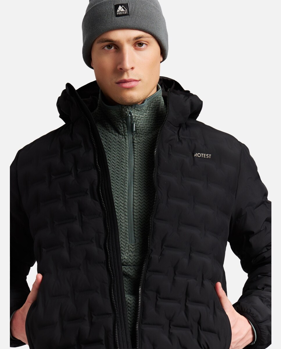 Chaqueta de esquí de hombre Thunder Protest - Negro Negro-3