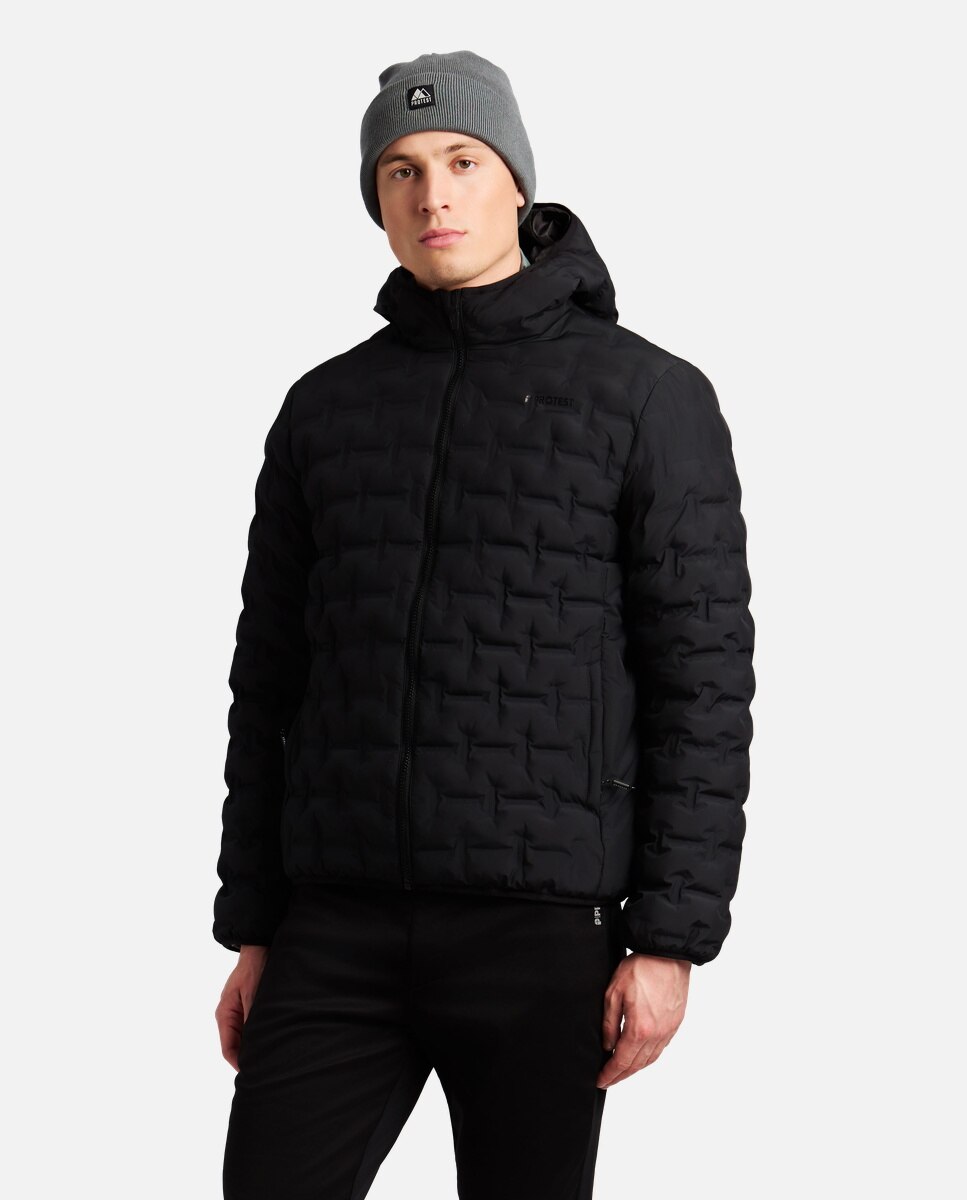 Chaqueta de esquí de hombre Thunder Protest - Negro Negro-4