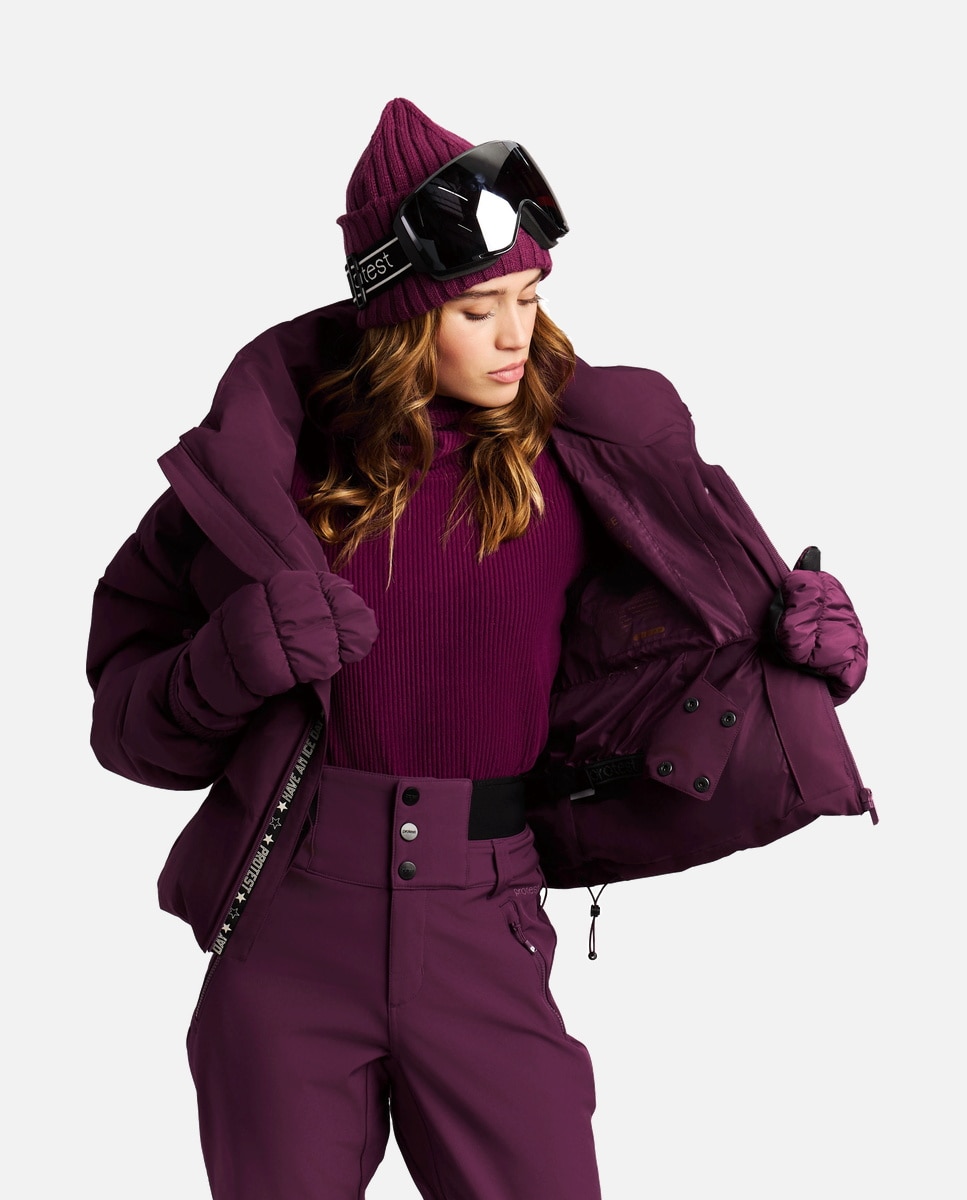 Imagen 9 de Chaqueta de esquí de mujer Vox Protest - Morado Morado