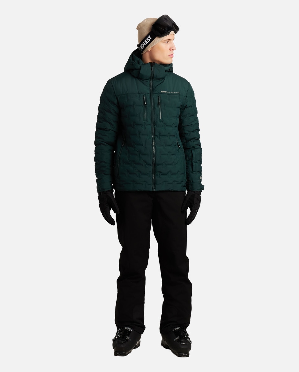 Protest Chaqueta de esquí de hombre Avalon Verde
