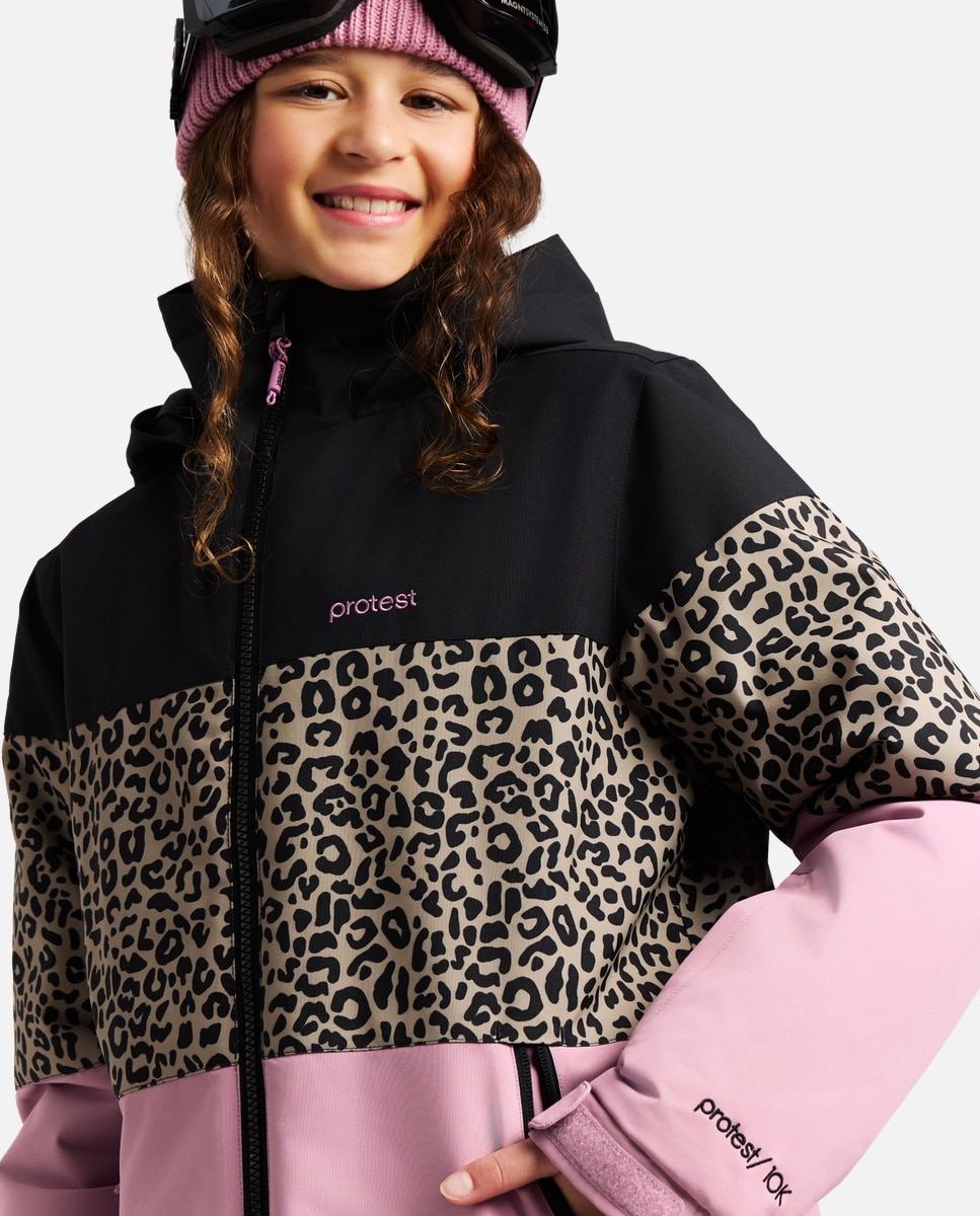 Chaqueta de esquí de niño Deline JR Protest - Negro Negro-5