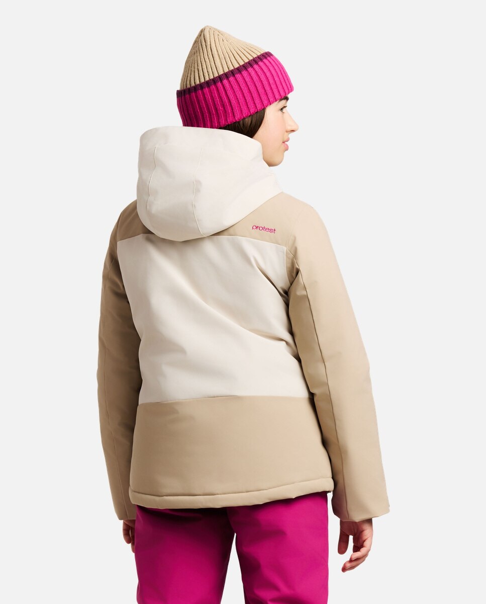 Chaqueta de esquí de niño Laurine JR Protest - Natural Natural-2