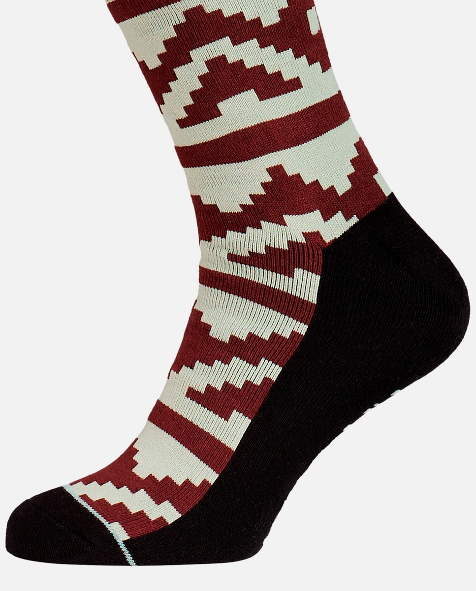 Calcetines de esquí de hombre Nizzle socks Protest - Marrón Marrón-2