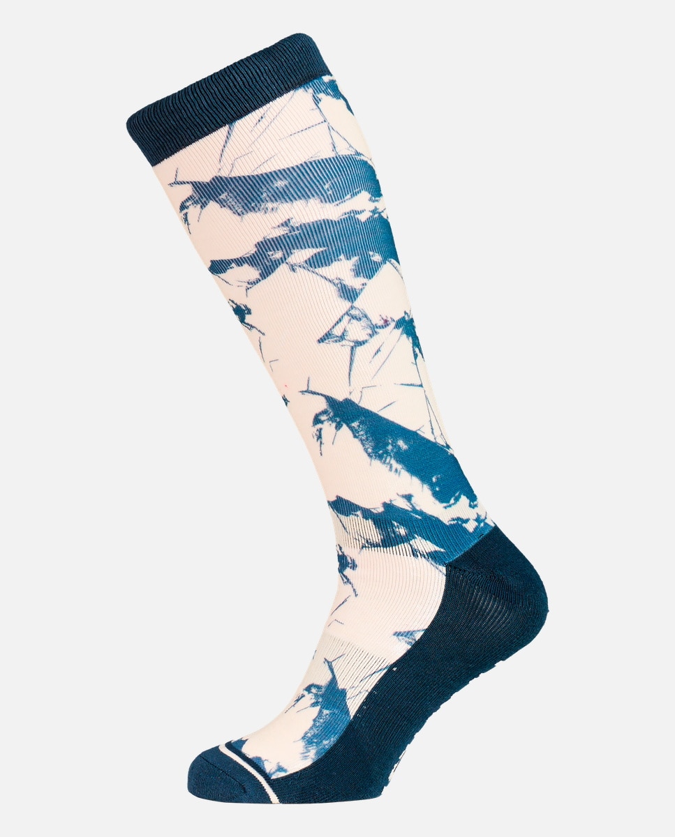 Protest Calcetines de esquí de hombre Blaster socks Blanco