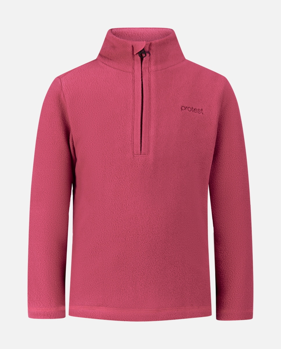 Protest Forro polar de esquí de niño Remutey TD 1/4 zip Rosa