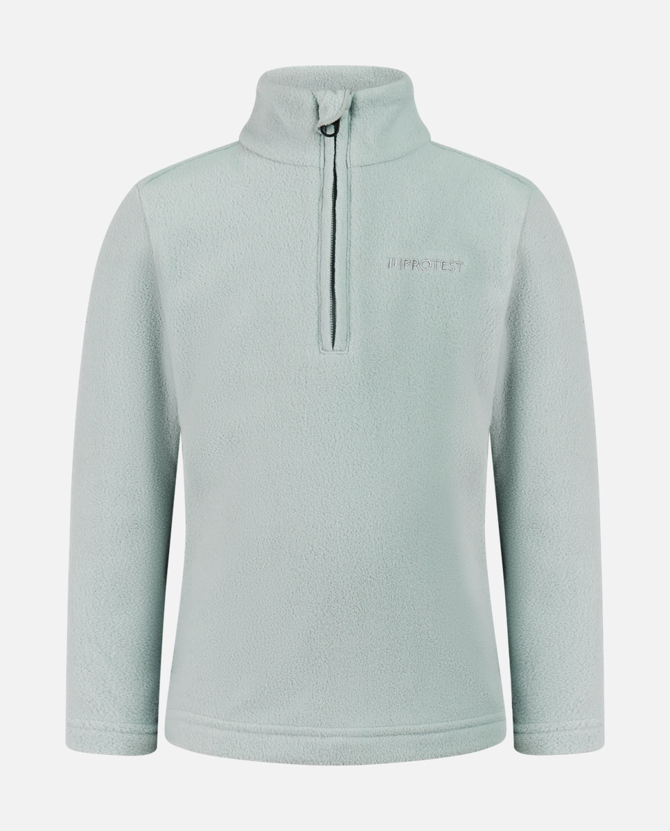 Protest Forro polar de esquí de niño Reperfect TD 1/4 zip active tp Gris