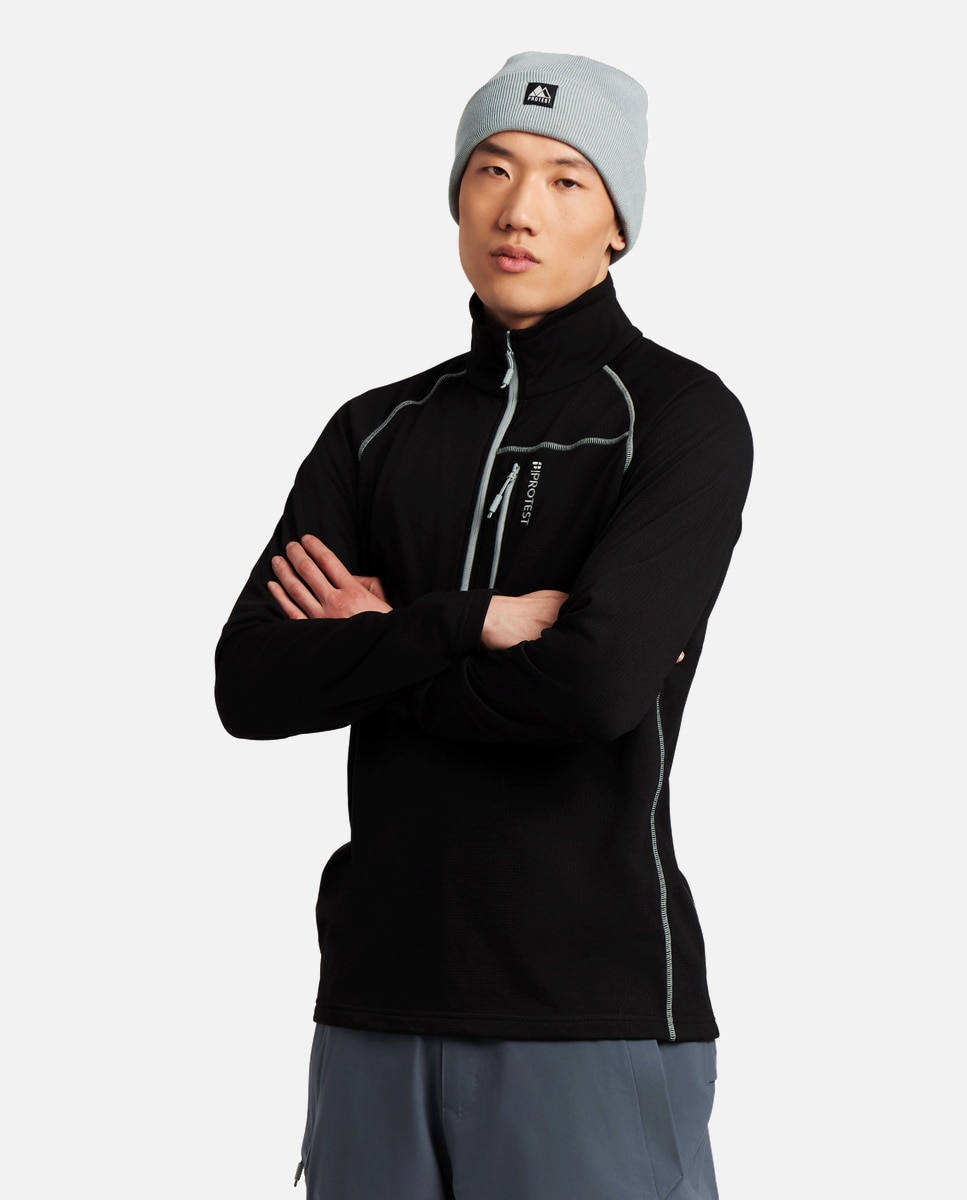 Protest Forro polar de hombre Rekody Verde