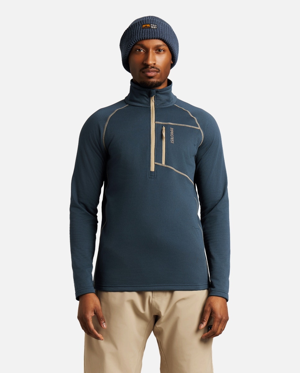 Forro polar de hombre Rekody Protest - Estampado Estampado-1