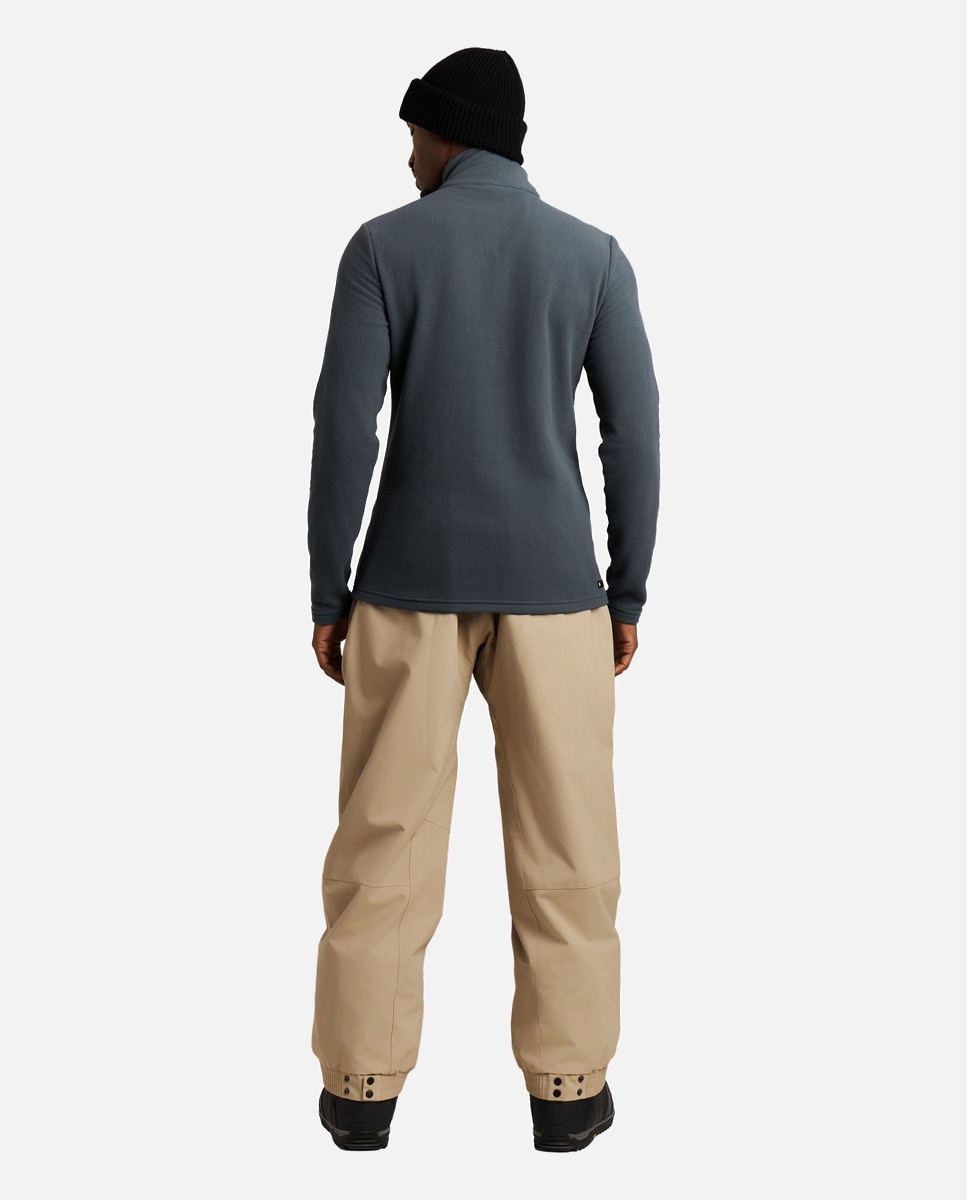 Forro polar de esquí de hombre Reperfecto 1/4 zip active tp Protest - Gris Gris-5