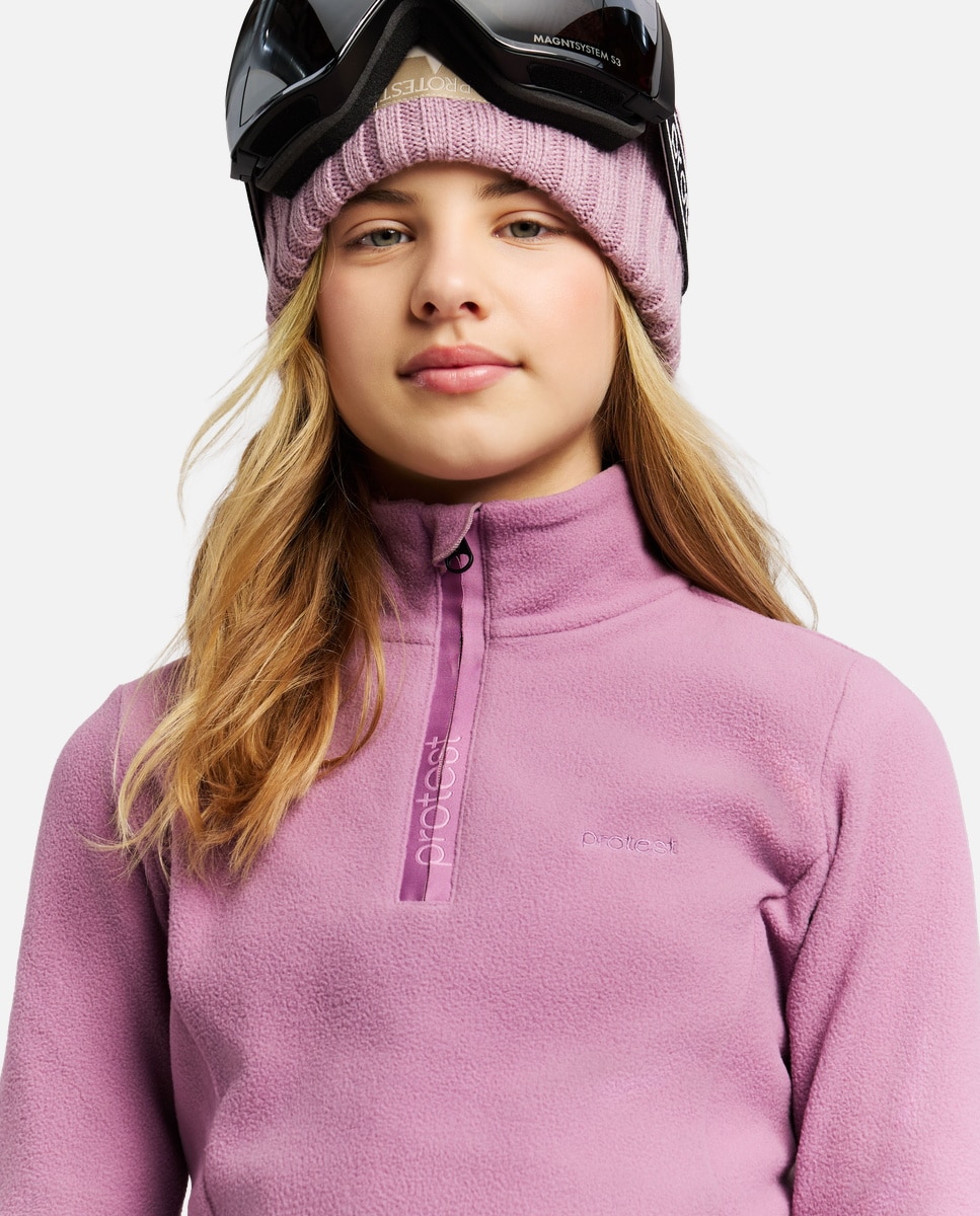Forro polar de niña Remutey Protest - Morado Morado-4