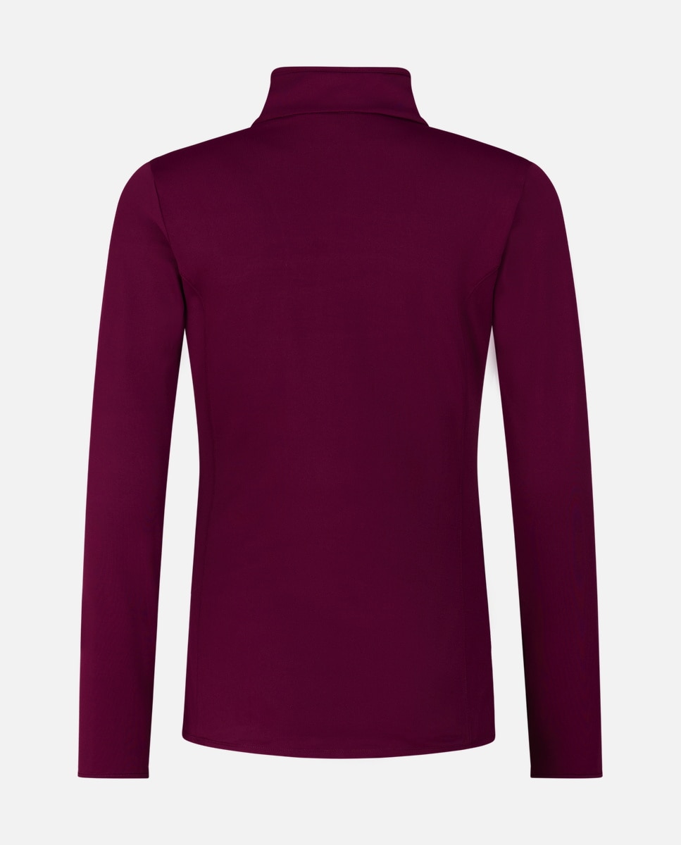 Forro polar de esquí de mujer REFABRIZ 1/4 zip Protest - Morado Morado-2