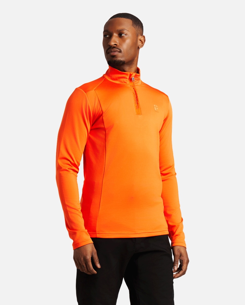 Forro polar de esquí de hombre REWILL 1/4 zip Protest - Naranja Naranja-1