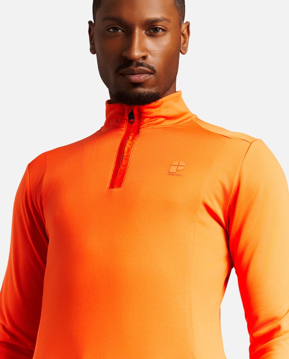 Forro polar de esquí de hombre REWILL 1/4 zip Protest - Naranja Naranja-6