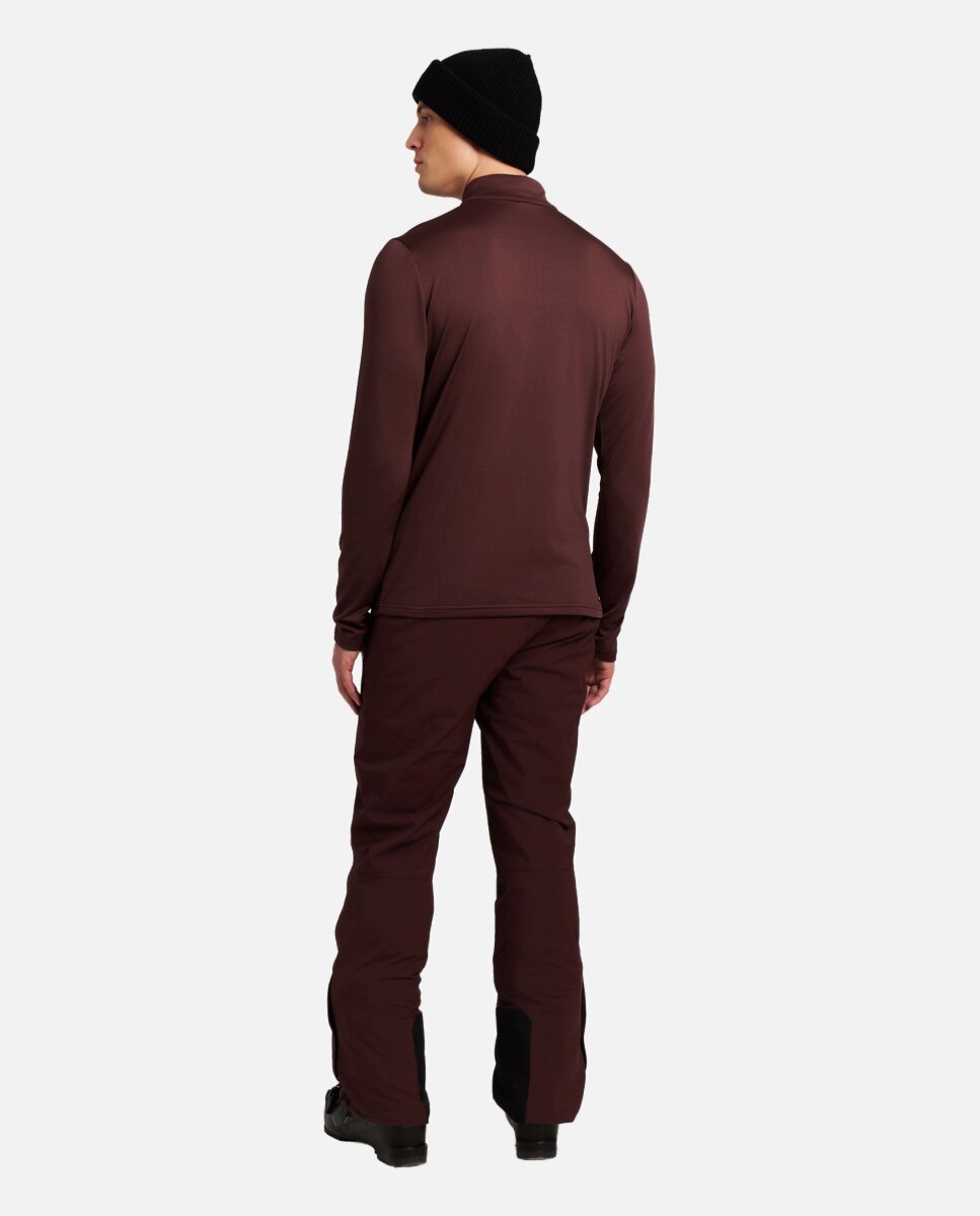 Forro polar de esquí de hombre REWILL 1/4 zip Protest - Marrón Marrón-5