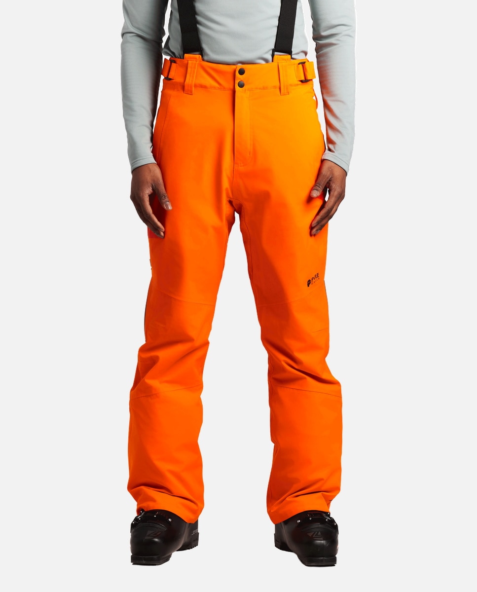 Protest Pantalón de esquí de hombre Prtmikado Naranja
