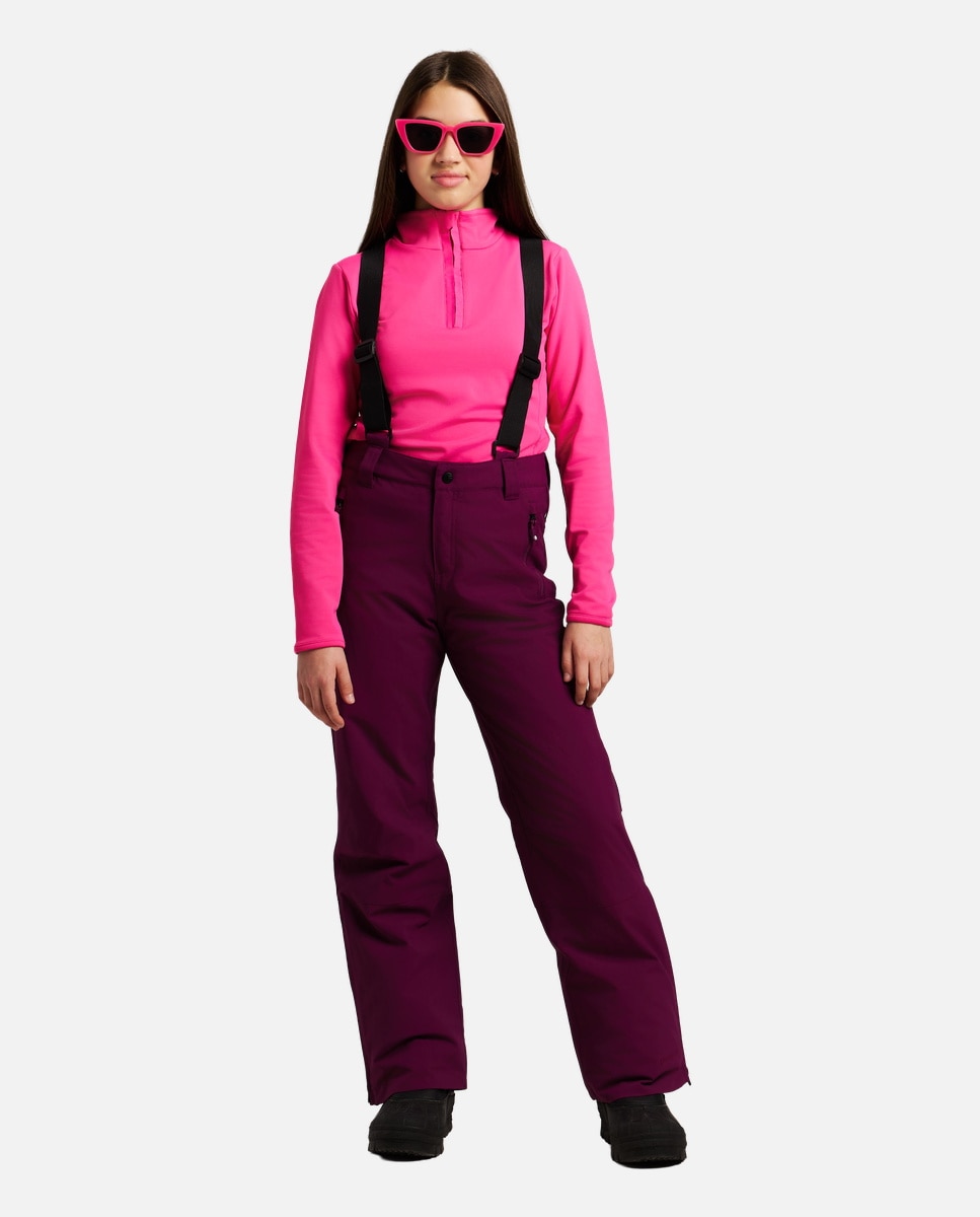 Pantalón de esquí de niña Sunny Jr Protest - Morado Morado-3