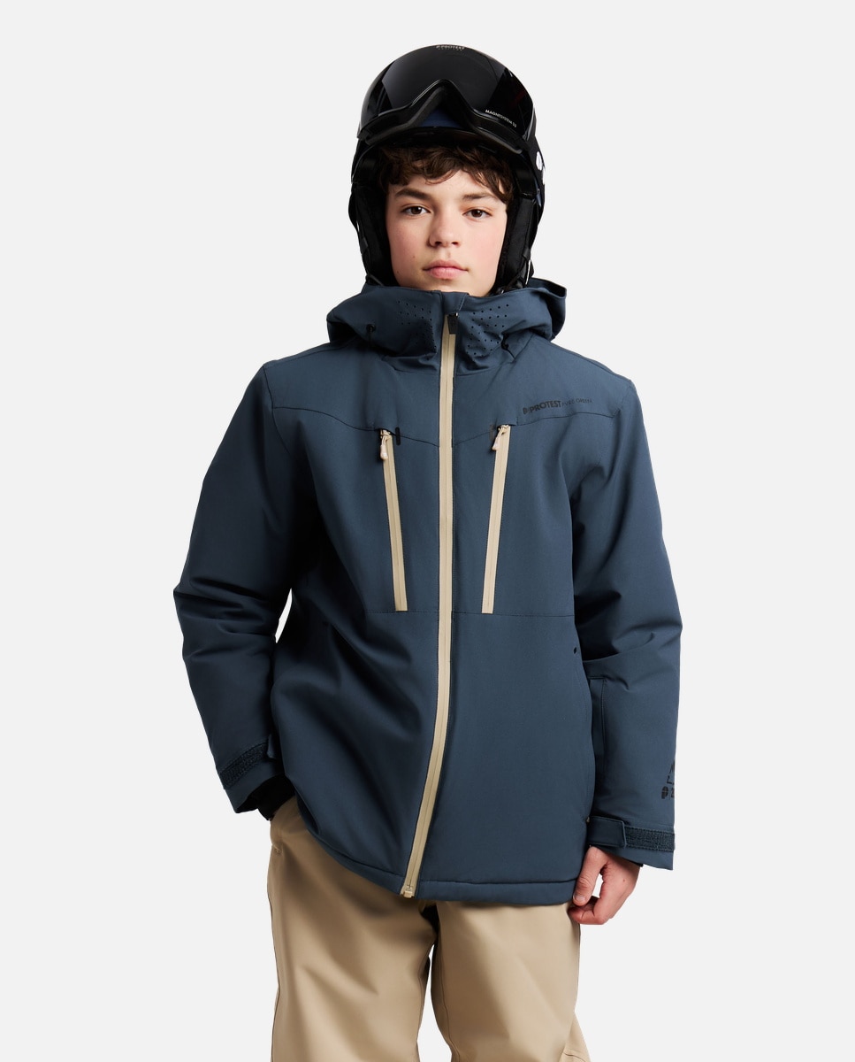 Protest Chaqueta de esquí de niño Wixan JR Azul