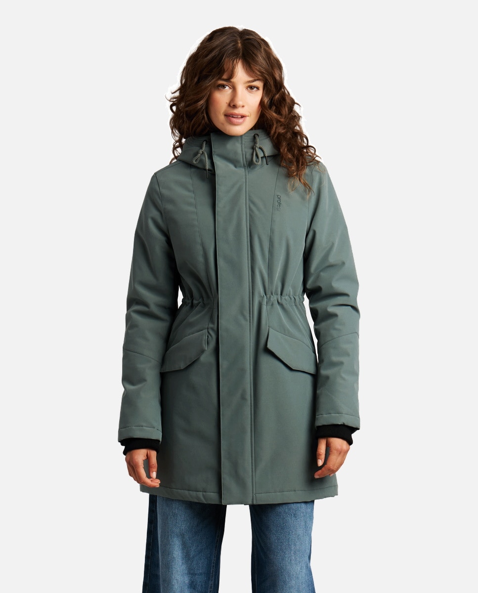 Protest Chaqueta de mujer Laniakea Verde