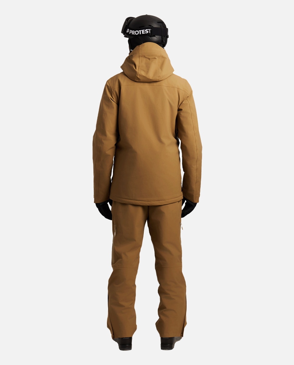 Imagen 5 de Chaqueta de esquí de hombre TIMOTHY Protest - Marrón Marrón