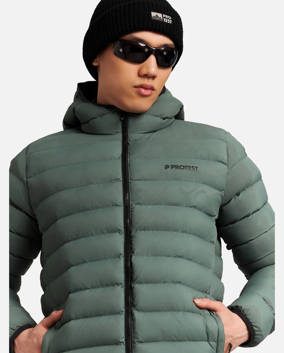 Chaqueta de hombre Prtbasso Protest - Verde Verde-6