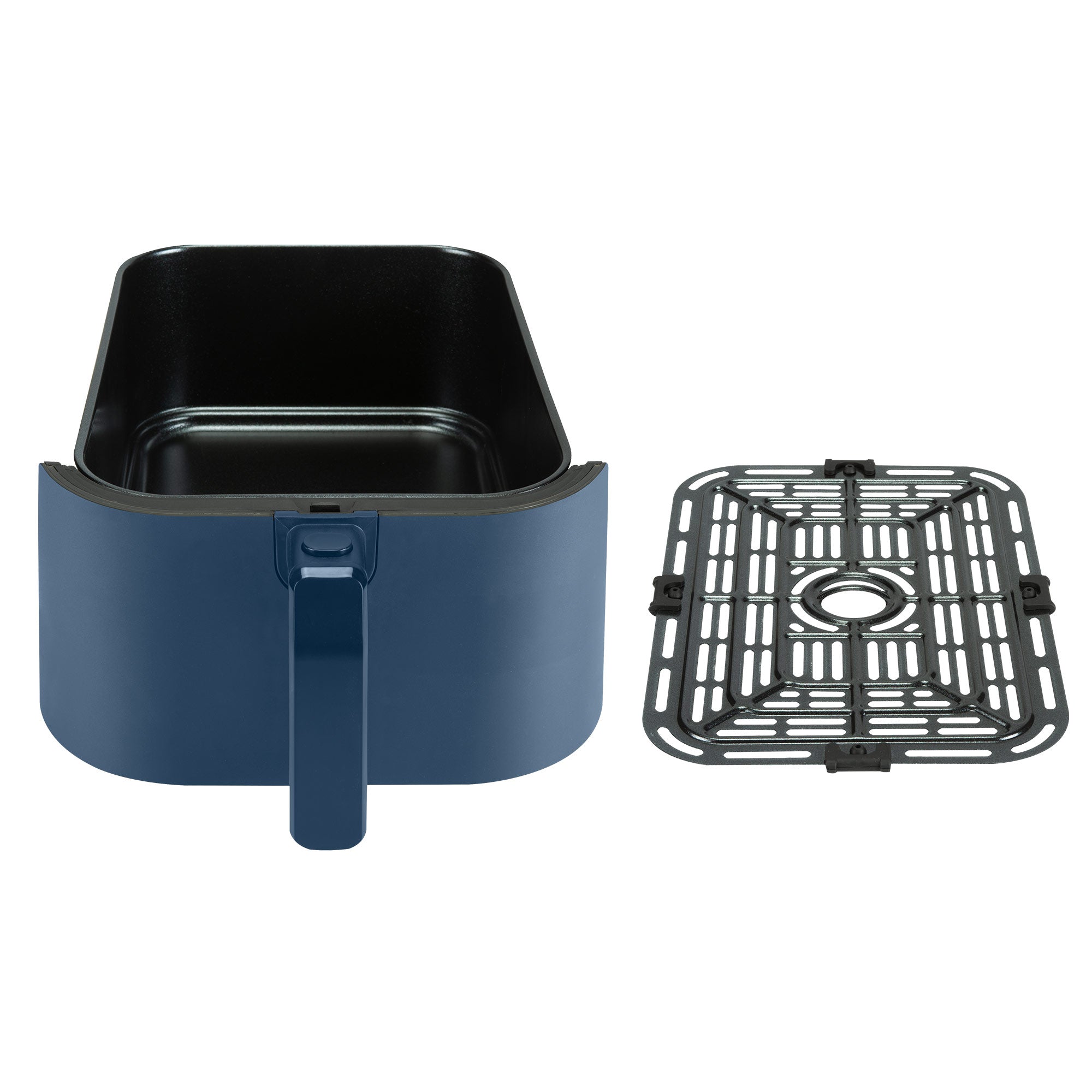 Freidora de aire Bourgini libre de PFAS Health fryer Slim con cesta de Cerámica ECO de 8 L - Azul Azul-3