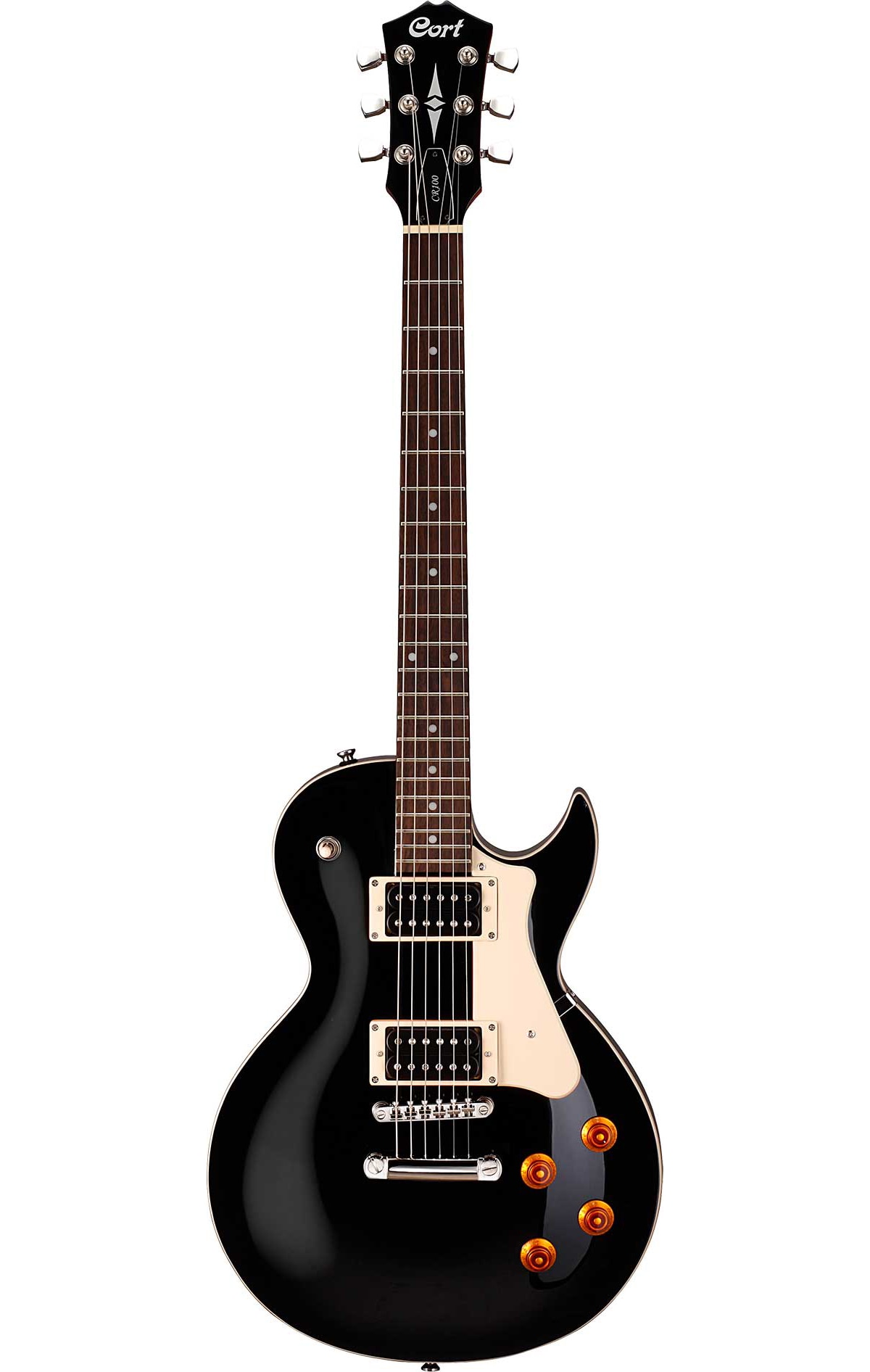 CORT - Guitarra eléctrica Single Cut Cort Cr100Bk.