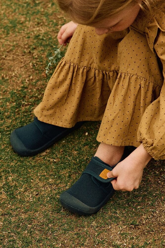 Zapatillas deportivas de bebé con cierre adherente color - Attipas - Verde oscuro Verde oscuro-4