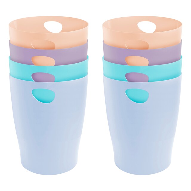 Imagen 0 de Pack de 8 Papaleras ECOBIN - Exacompta 45396D - 35 Litros, tamaño: 26,3 x26,3x33,5 cm