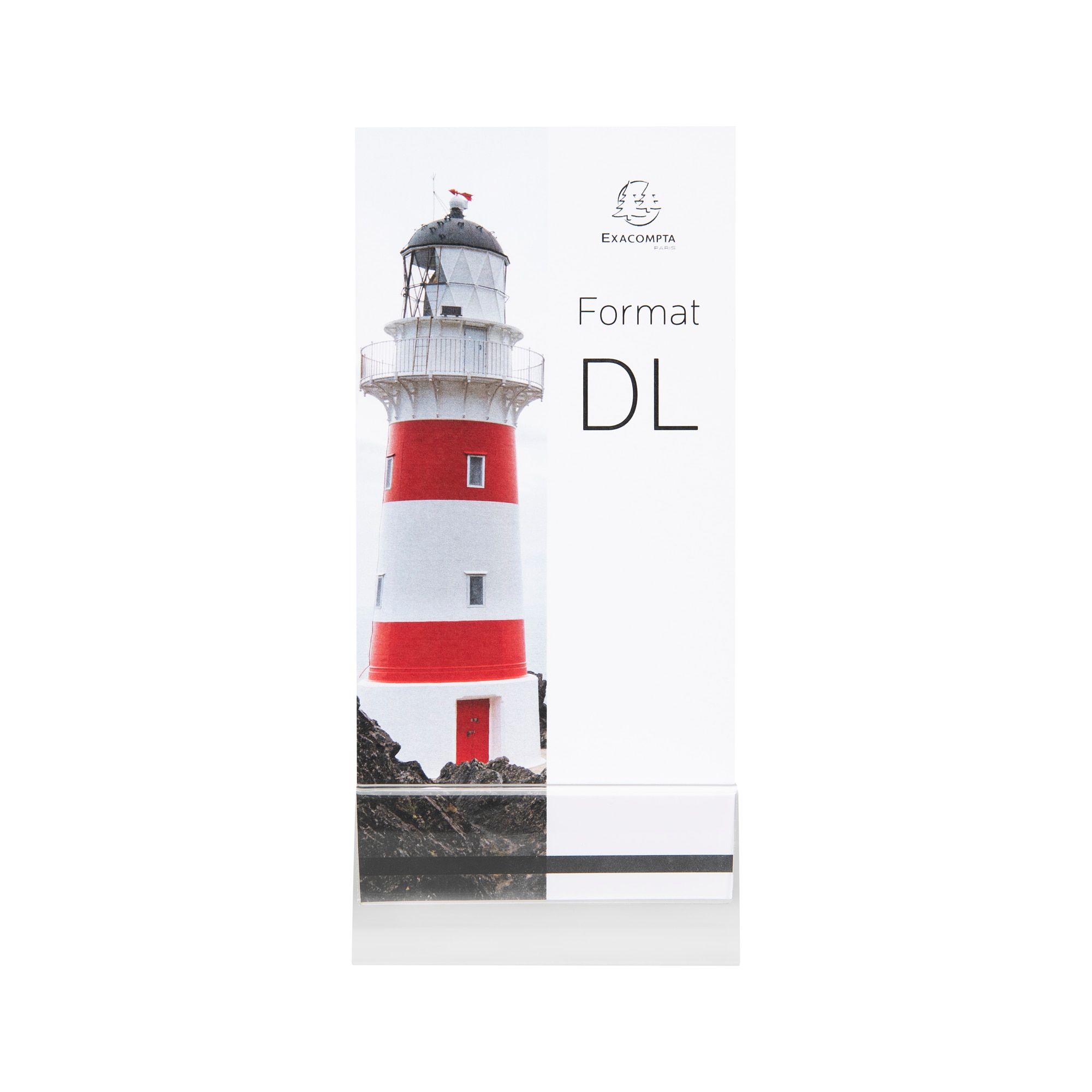 Pack de 50 Sujeta-carta CLIP - Exacompta 88658D - DL ancho 10 cm.