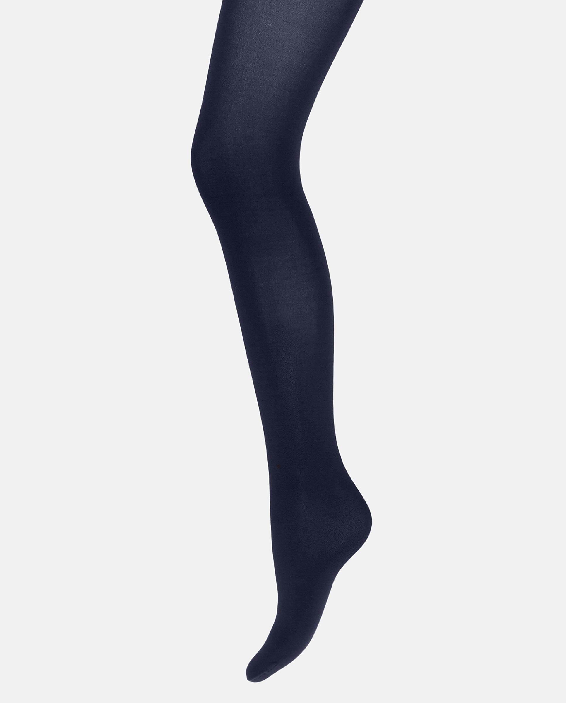 Imagen 5 de Panty mate de 50D aterciopelados - Wolford - Azul Azul
