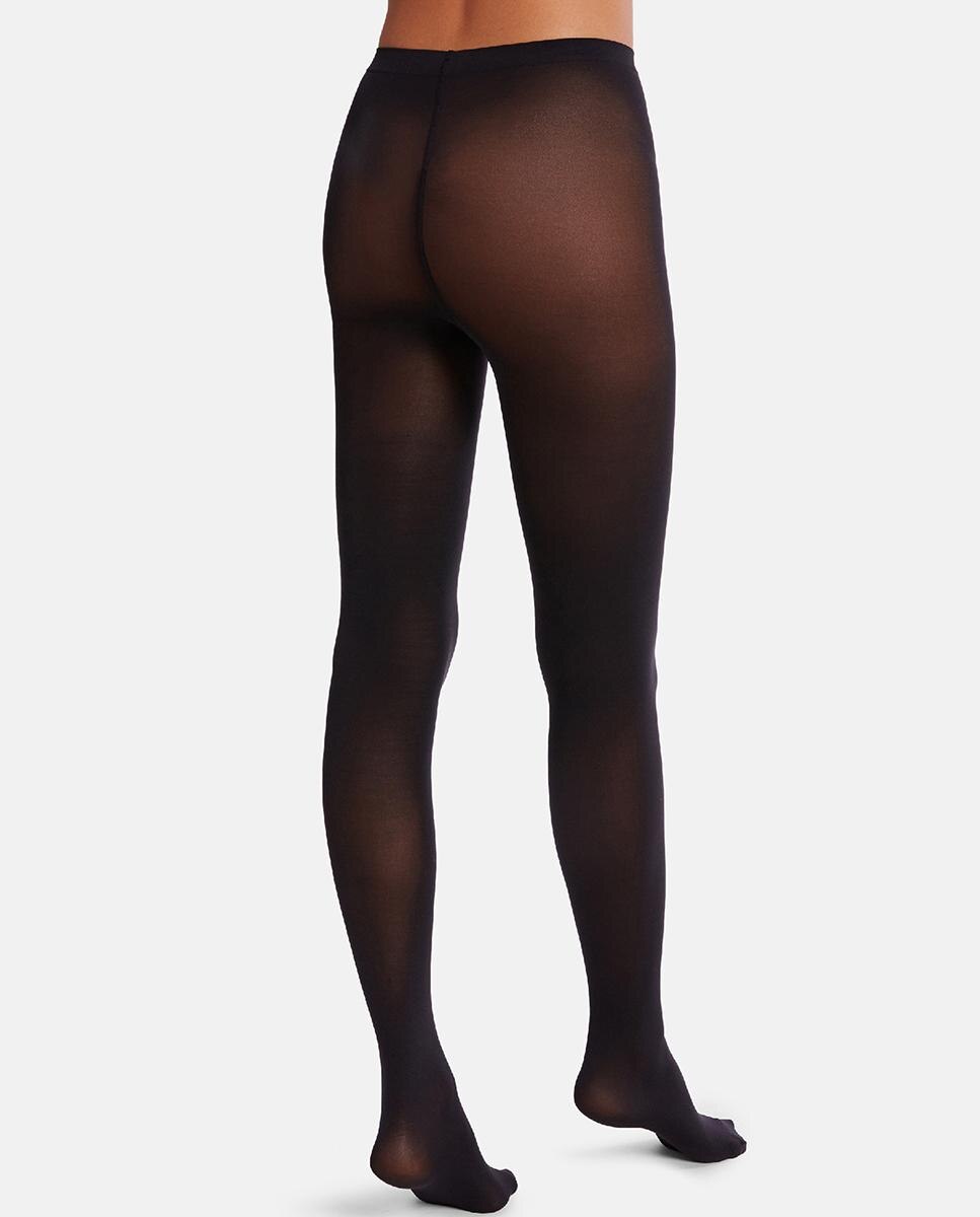 Panty de 50D con brillo aterciopelados - Wolford - Negro Negro-3
