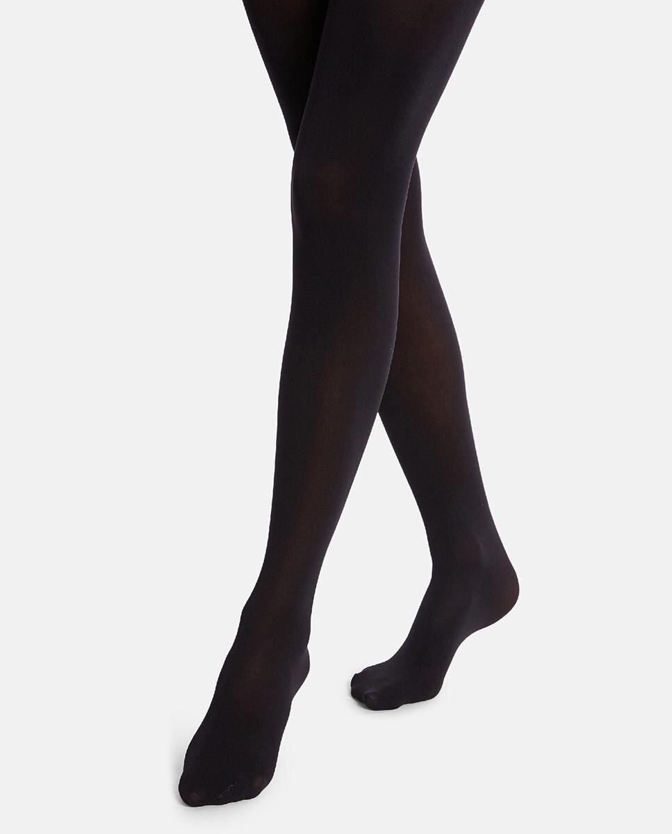Panty de 50D con brillo aterciopelados - Wolford - Negro Negro-5