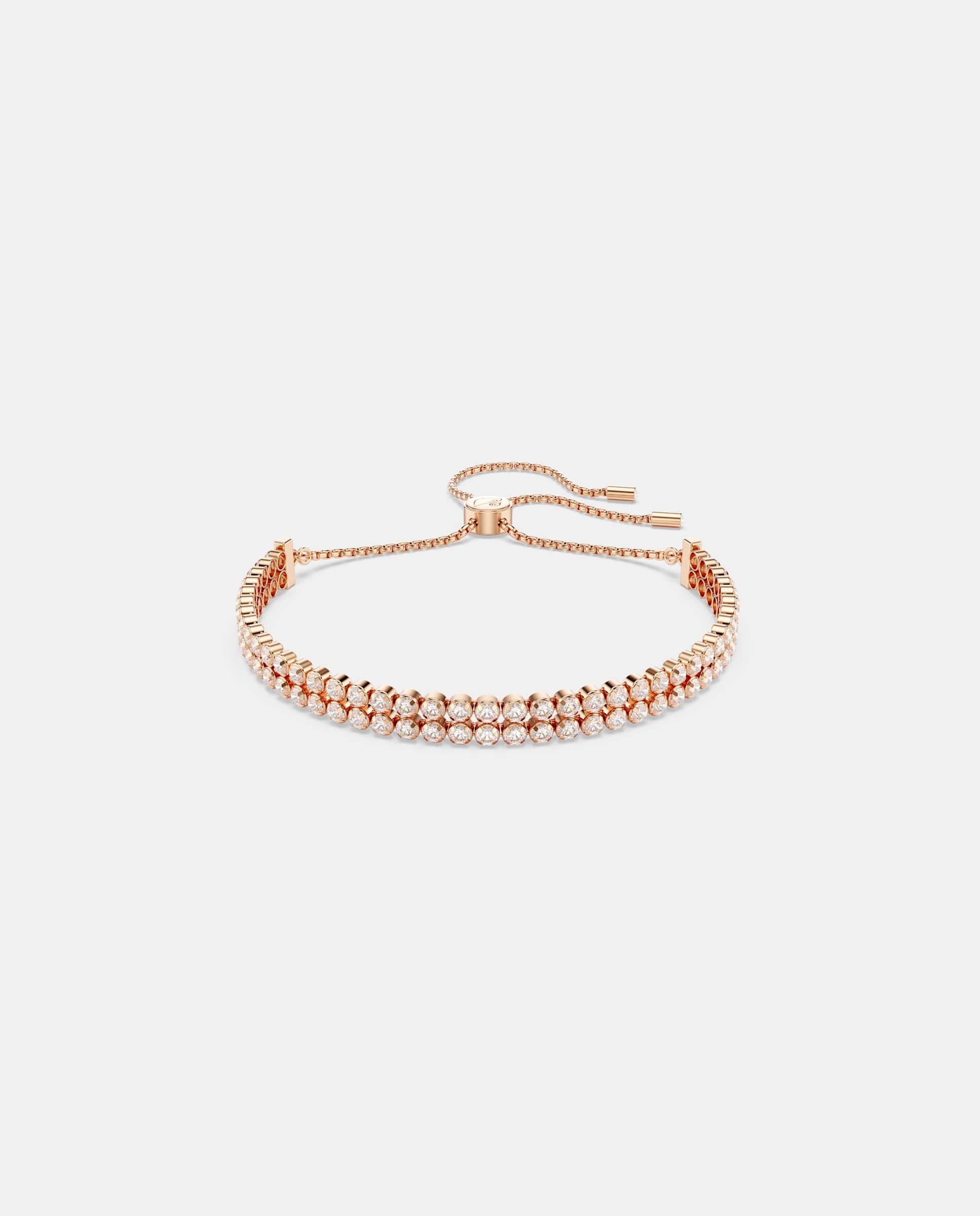 Pulsera Subtle con pedrería - Swarovski - Blanco Blanco-1