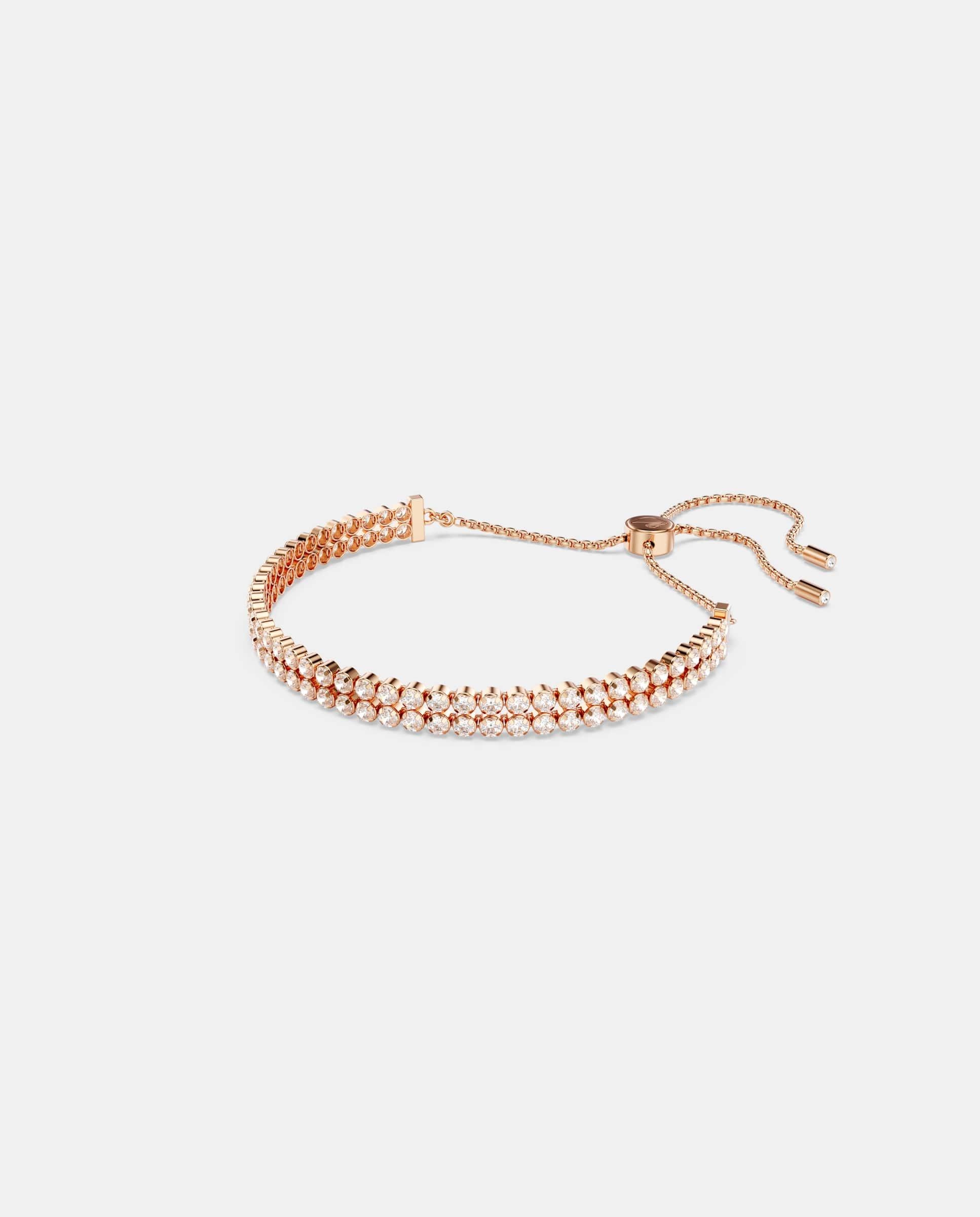 Pulsera Subtle con pedrería - Swarovski - Blanco Blanco-3