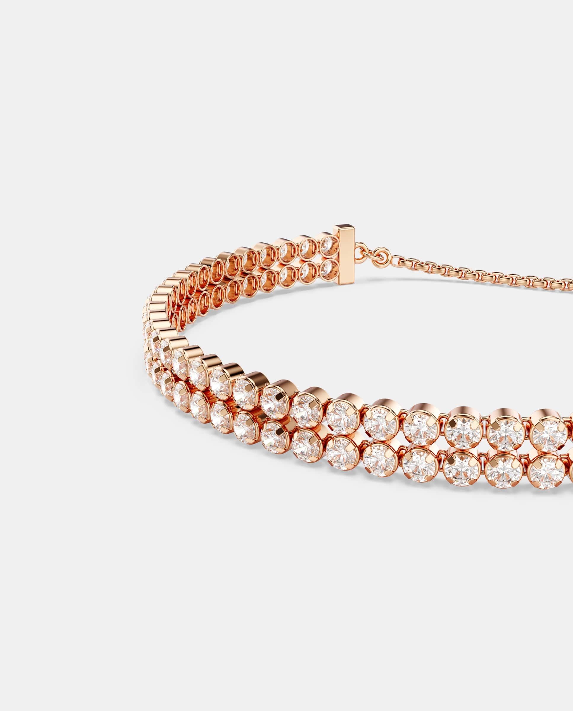 Pulsera Subtle con pedrería - Swarovski - Blanco Blanco-5