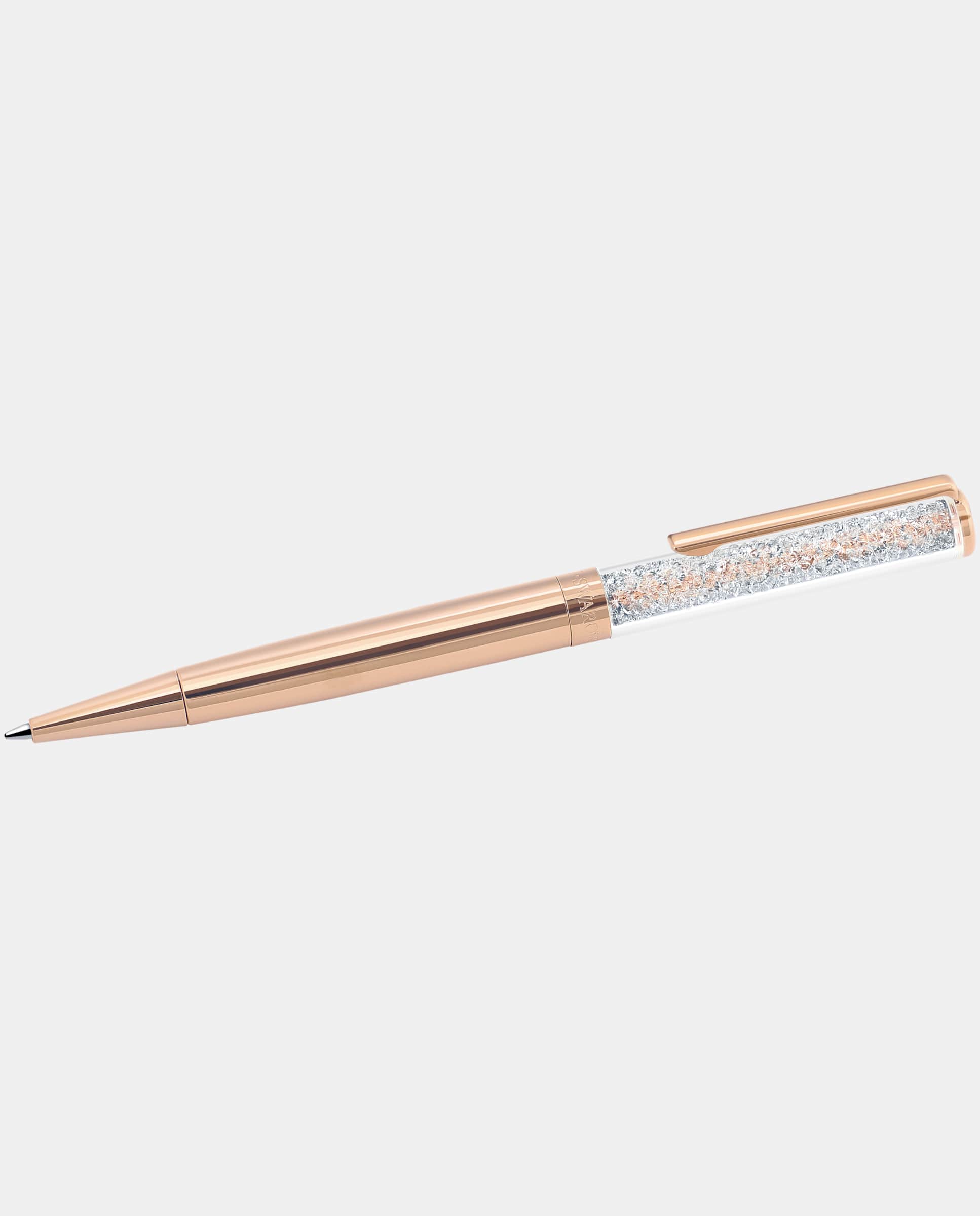 Bolígrafo crystalline chapado en oro rosa - Swarovski - Oro Oro-1