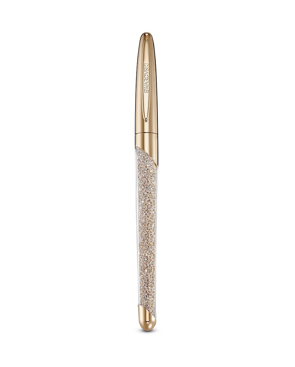 Bolígrafo rollerball crystalline nova con pedrería - Swarovski - Rosa Rosa-3