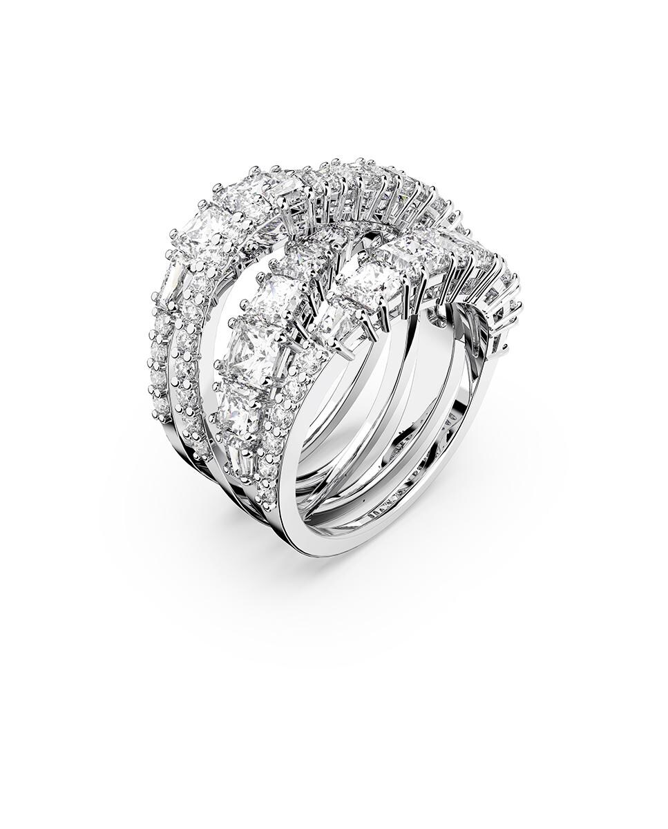 Anillo Vittore blanco con pedrería · Swarovski · El Corte Inglés