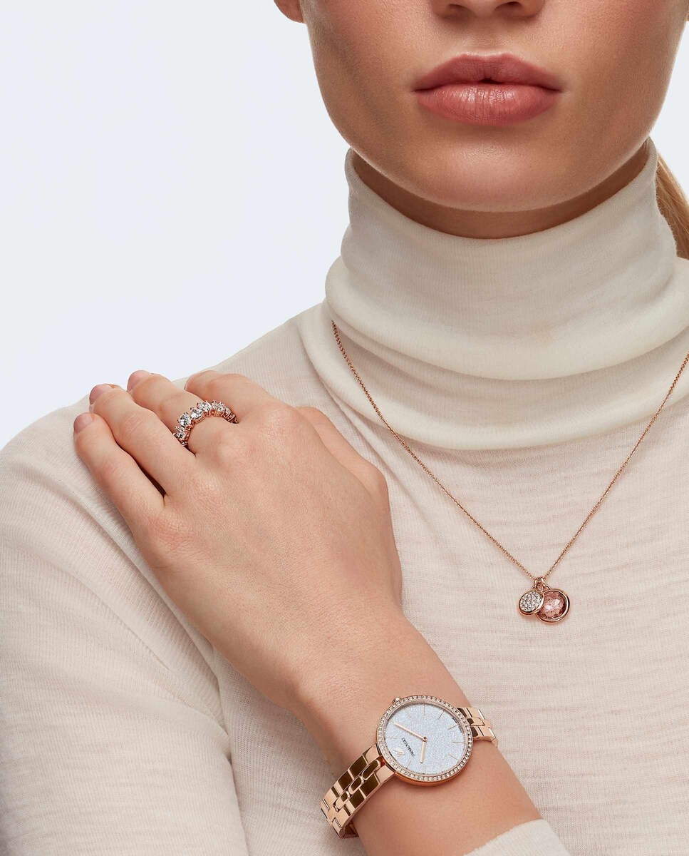 Anillo Vittore blanco con pedrería Blanco-8