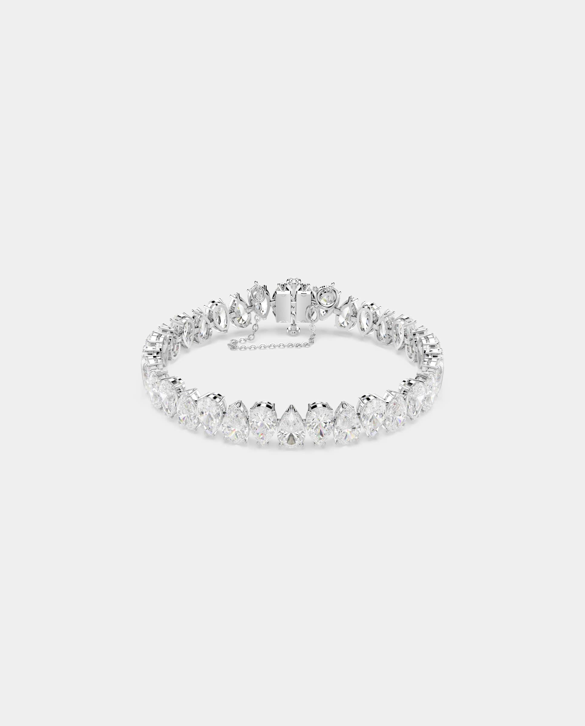 Imagen 0 de Pulsera millenia con pedrería Blanco
